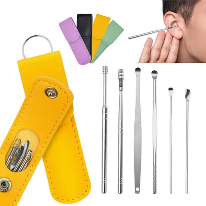 3x Kits de limpieza de oídos: preciso, seguro y reutilizable